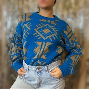 Snow Bunny Ski Trip Vintage 90’s Winter Sweater